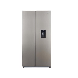 Heladera Side By Side No Frost Whirlpool 518 l Wrs955fwms Plata