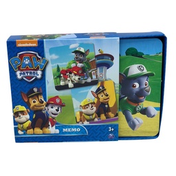 Juego de Mesa Memo Paw Patrol 20 Tarjetones