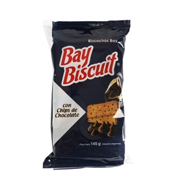 Biscuits C/ Chips Chocolate Bay Biscuit Paq 145 grm