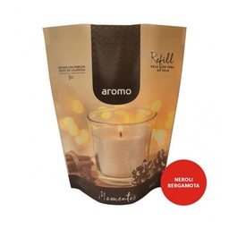 Refill Cera Soja 250g Neroli Bergamota