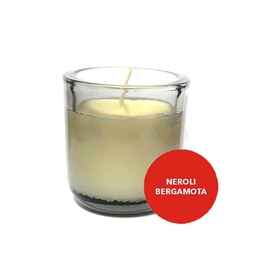 Vela de Soja Vidrio Neroli Bergamota