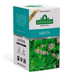 Té Menta Saint Gottard     Caja 20 Saquitos