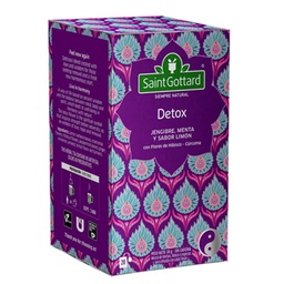 Té Detox Saint Gottard Caja 20 Saquitos