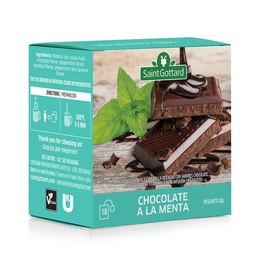 Te Chocolate A La Menta Saint Gottard 20g