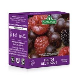 Te Frutos Del Bosque Saint Gottard 20g