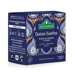 Te Dulces Sueños x10 Saint Gottard 15g