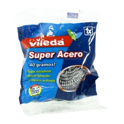 Esponja Acero Vileda Super Acero Bsa 1 uni