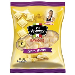 Ravioles 4 Quesos Via Vespucci 1kg