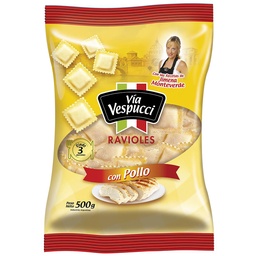 Ravioles Pollo Via Vespucci 500g