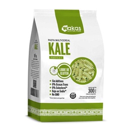 Fideos para Celiacos Kale Fusili Wakas 300g