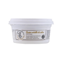 Queso Cabra Natural Piedras Blancas 130 grm