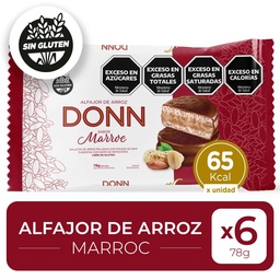 Alfajor de Arroz Marroc Donn 78g