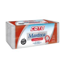 Manteca Coto 200 gr