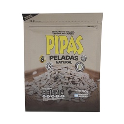 Semillas de Girasol Peladas Natural Pipas 180 grm