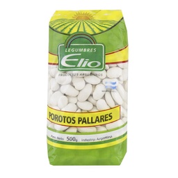 Porotos Pallares Elio   Bolsa 500 gr