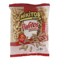 Palitos Salado Nikitos Paq 80 grm