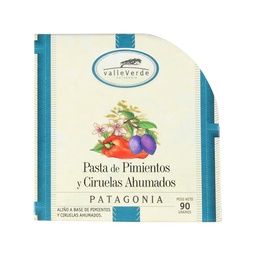 Pasta de Pimientos y Ciruelas Ahumados Valle Verde 90 grm