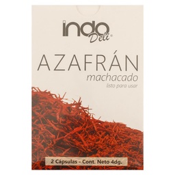 Azafran Machacado Indo 4g