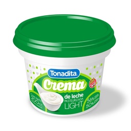 Crema de Leche Tonadita Light 200 cc