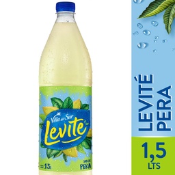 Agua Saborizada Villa Del Sur Levite Pera Botella 1.5 l