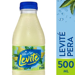 Agua Saborizada  Villa Del Sur Levite   Pera Botella 500 cc