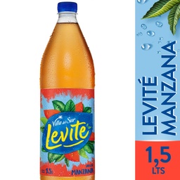 Agua Saborizada Villa Del Sur Levite Manzana Botella 1.5 l