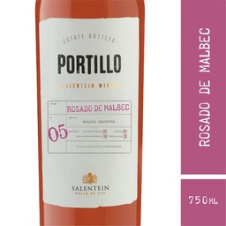 Vino Portillo Rosado Malbec 750ml