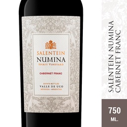 Vino Cabernet Franc Numina Salentein Bot 750 ml