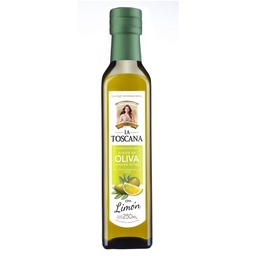 Aceite Oliva Extra Virgen La Toscana con Limón Botella 250 ml