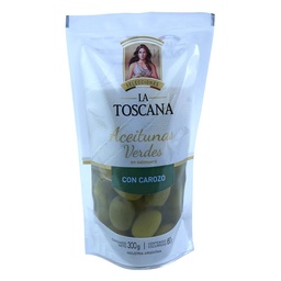 Aceitunas Verdes La Toscana       Pouch 300 gr