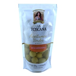 Aceitunas Verdes La Toscana   Descarozada    Pouch 300 gr