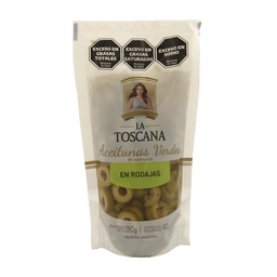 Aceitunas en Rodajas La Toscana 280g