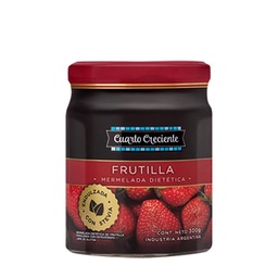 Mermelada Dietética Sabor Frutilla con Stevia Cuartocreciente Fra 300 grm