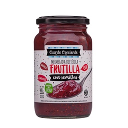 Mermelada Dietetica Sabor Frutilla con Semillas Cuarto Creciente 400g