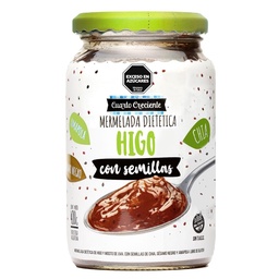 Mermelada Light Sabor Higo con Semillas Cuartocreciente Fra 400 grm