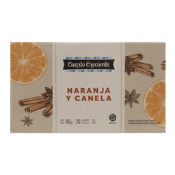 Infusion de Naranja Canela Cuartocreciente 40g