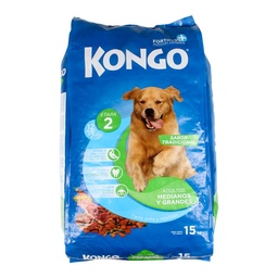 Alimento para Perros Kongo Medianos Bsa 15 Kgm