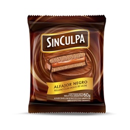 Alfajor Negro Sin Culpa Fwp 60 grm