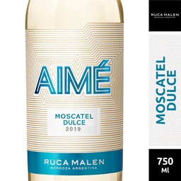 Vino Moscatel Dulce Aimé x750 ml