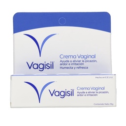 Crema Vaginal Vagisil Humecta y Refresca Cja 15 grm