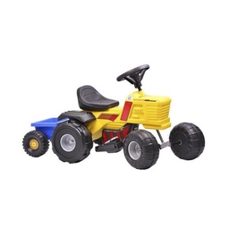 Auto Tractorcross con Trailer 6V Rodacross