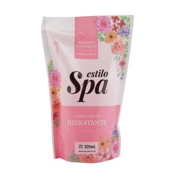 Jabón Liquido Repuesto Hidratante Estilo Spa Bom 320 ml