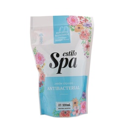 Jabón Líquido Repuesto Antibacterial Estilo Spa Bom 320 ml