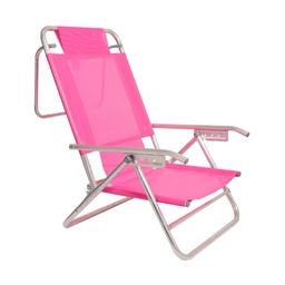 Silla de Playa Plegable Descansar Aluminio Varios Colores