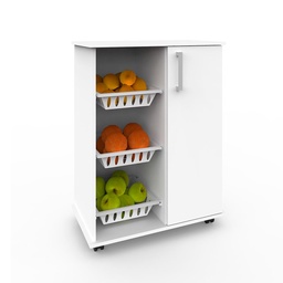 Mueble Frutero Dielfe 68 cm Blanco