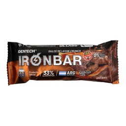 Suplemento en Barra Sabor Dulce de Leche Iron Bar 46g