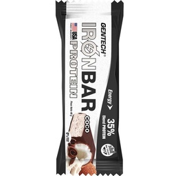 Suplemento en Barra Sabor Coco Iron Bar  46g