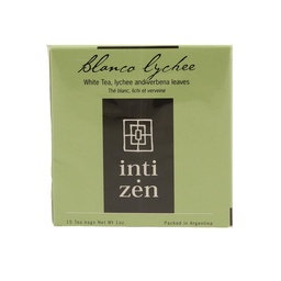 Te Blanco Lychee 15u Inti Zen 30g