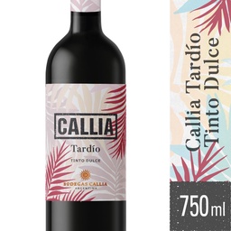 Vino Callia Tardío Tinto 750ml