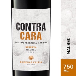 Vino Malbec Contra Cara 750ml